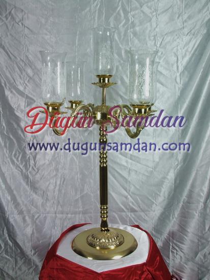 ucuz beş kollu şamdan