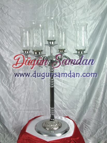 taşlı şamdan