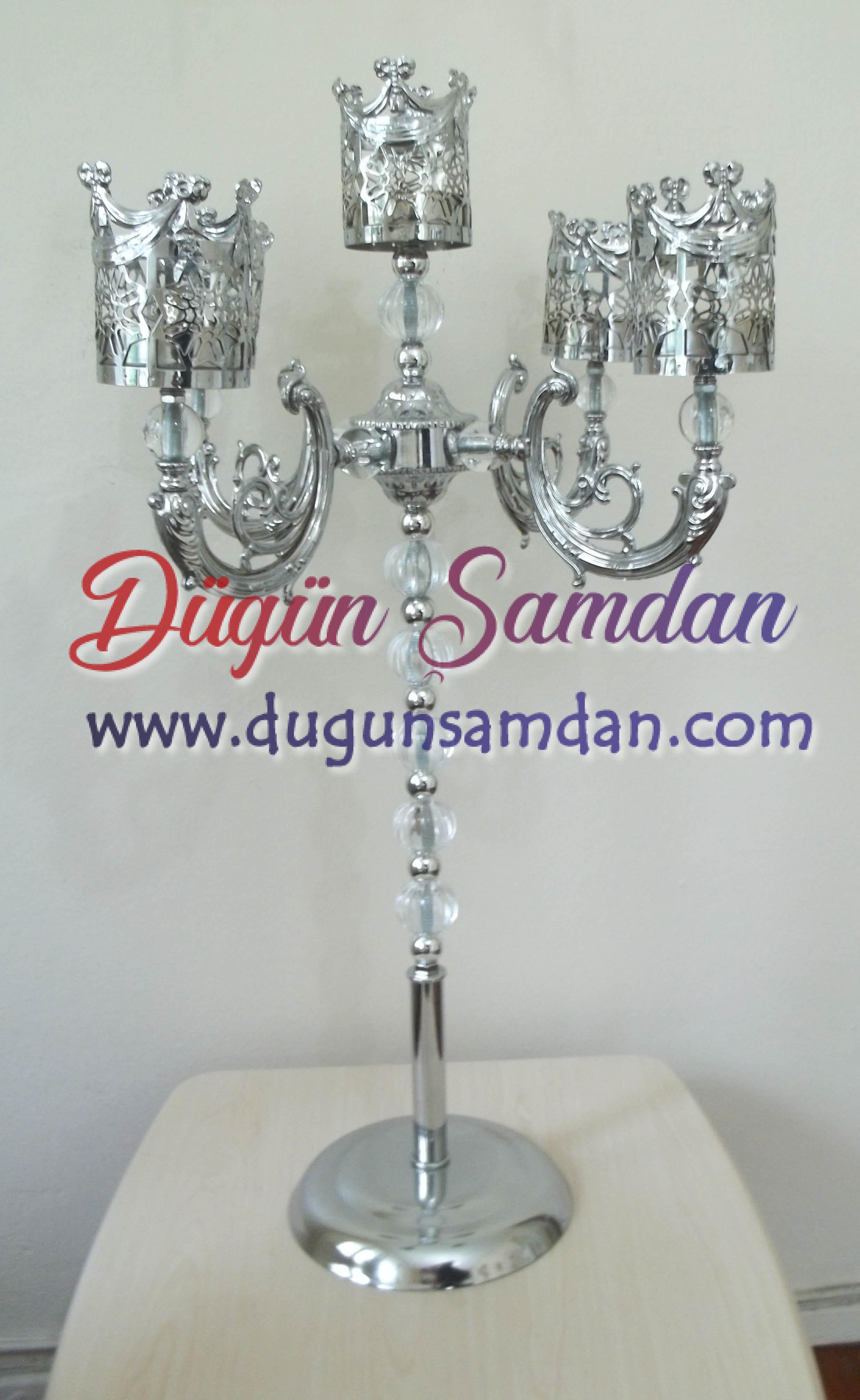 kral başlı şamdan